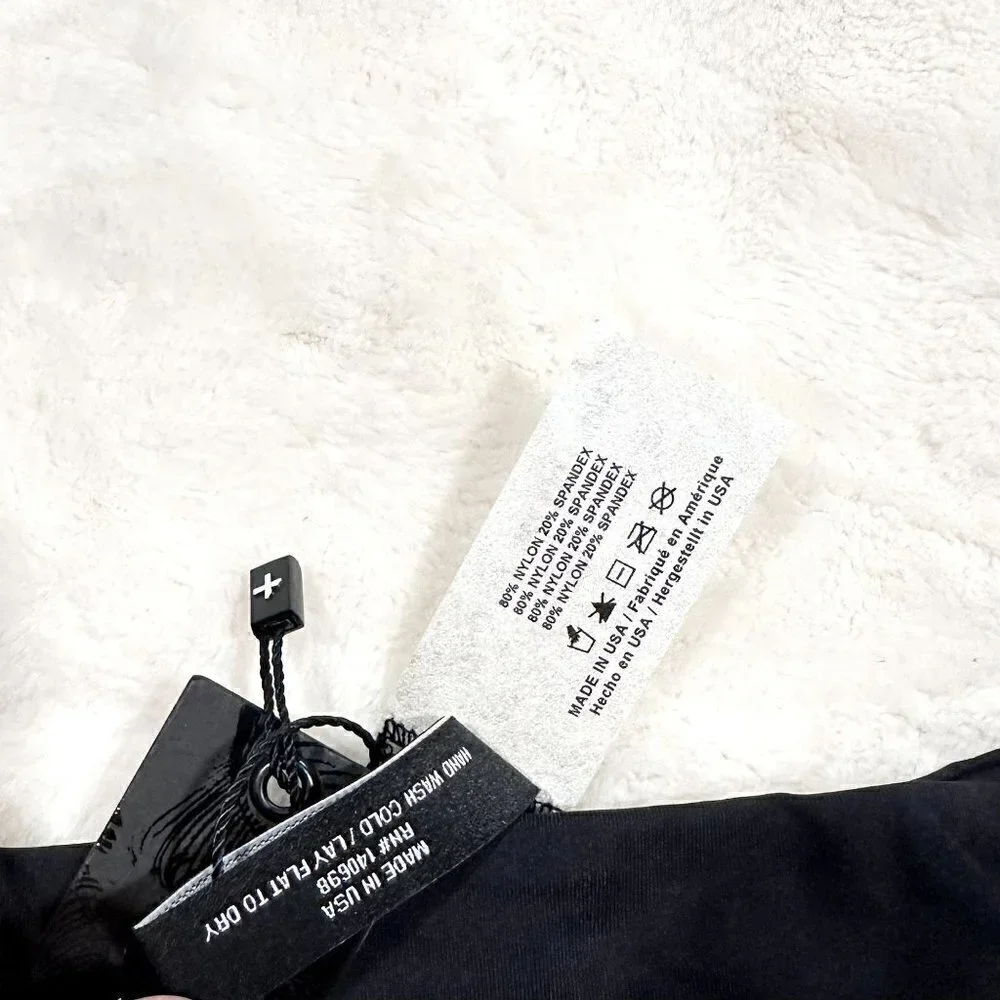 NWT Tavik Bebe Mini Bikini Bottom in Black - Large
